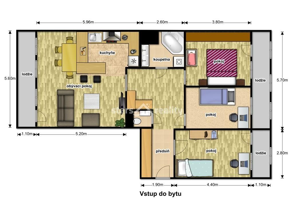 Byty, Mělník, 276 01