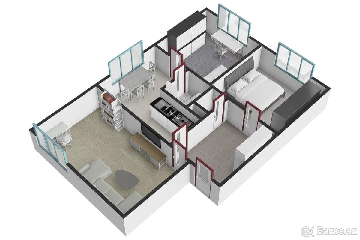 Prodej byt 3+1 - Kralovice, 331 41, 65 m²