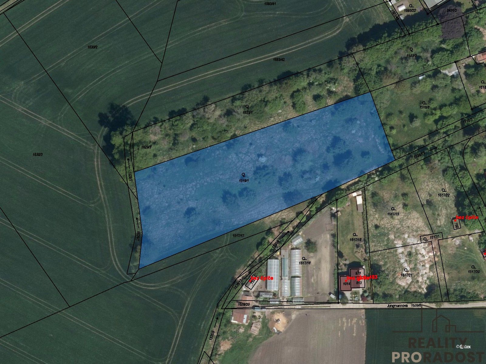 Pozemky pro bydlení, Dašice, 11 m²