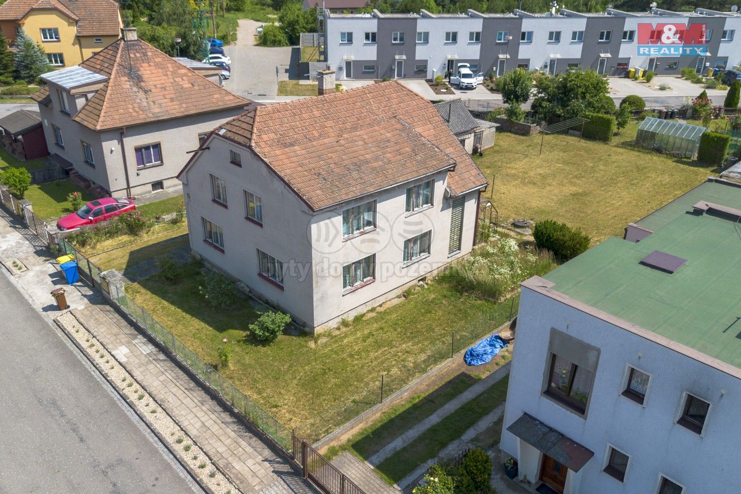 Rodinné domy, Karla Čapka, Řečany nad Labem, 165 m²