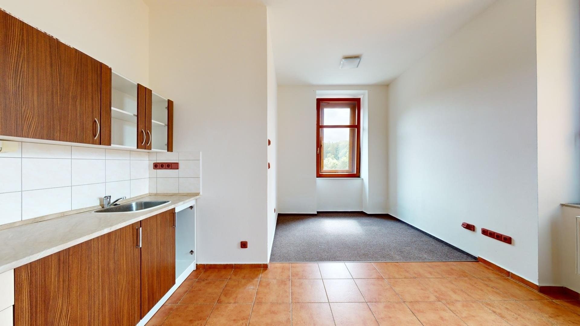 Pronájem byt 1+kk - Bílkova, Chýnov, 29 m²