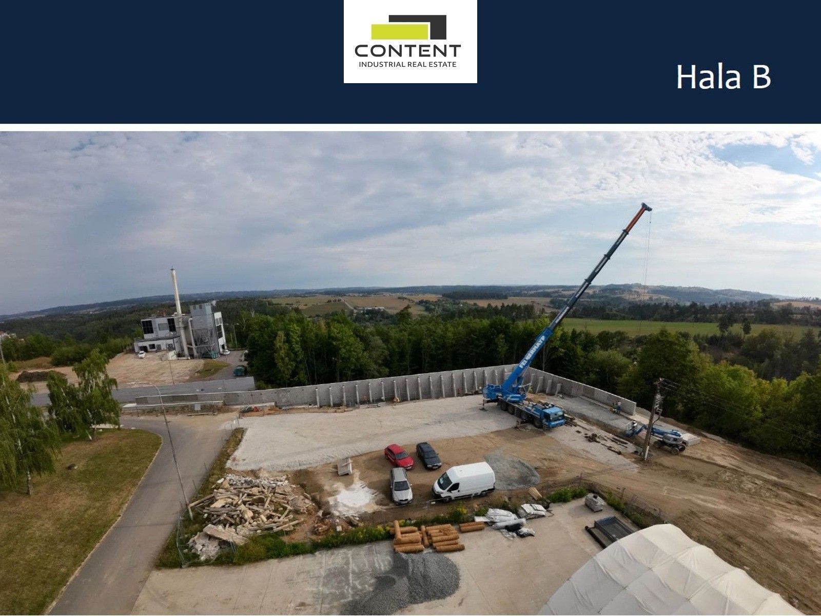 Sklady, Žďárského, Kožichovice, 2 500 m²