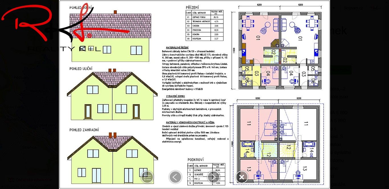 Prodej rodinný dům - Rokytovec, 113 m²