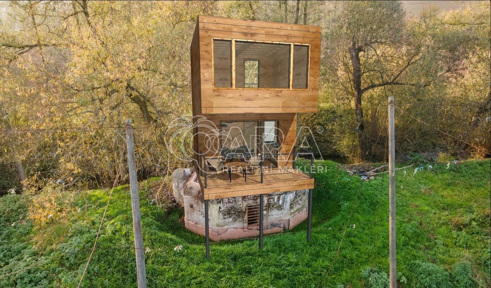 Chaty, Očihovec, Očihov, 21 m²