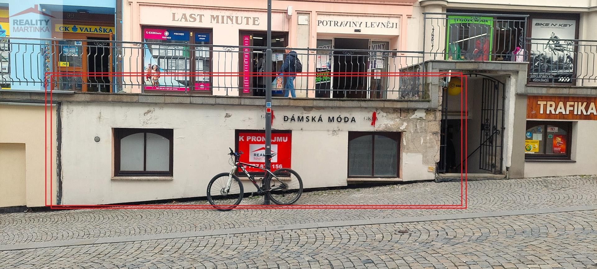 Obchodní prostory, Mostní, Valašské Meziříčí, 44 m²