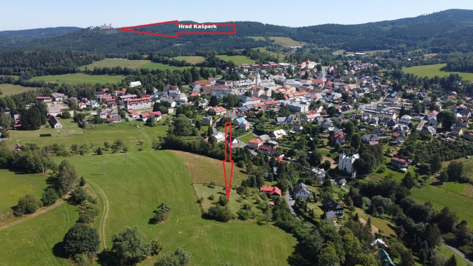 Prodej pozemek pro bydlení - Rejštejnská, Kašperské Hory, 4 330 m²