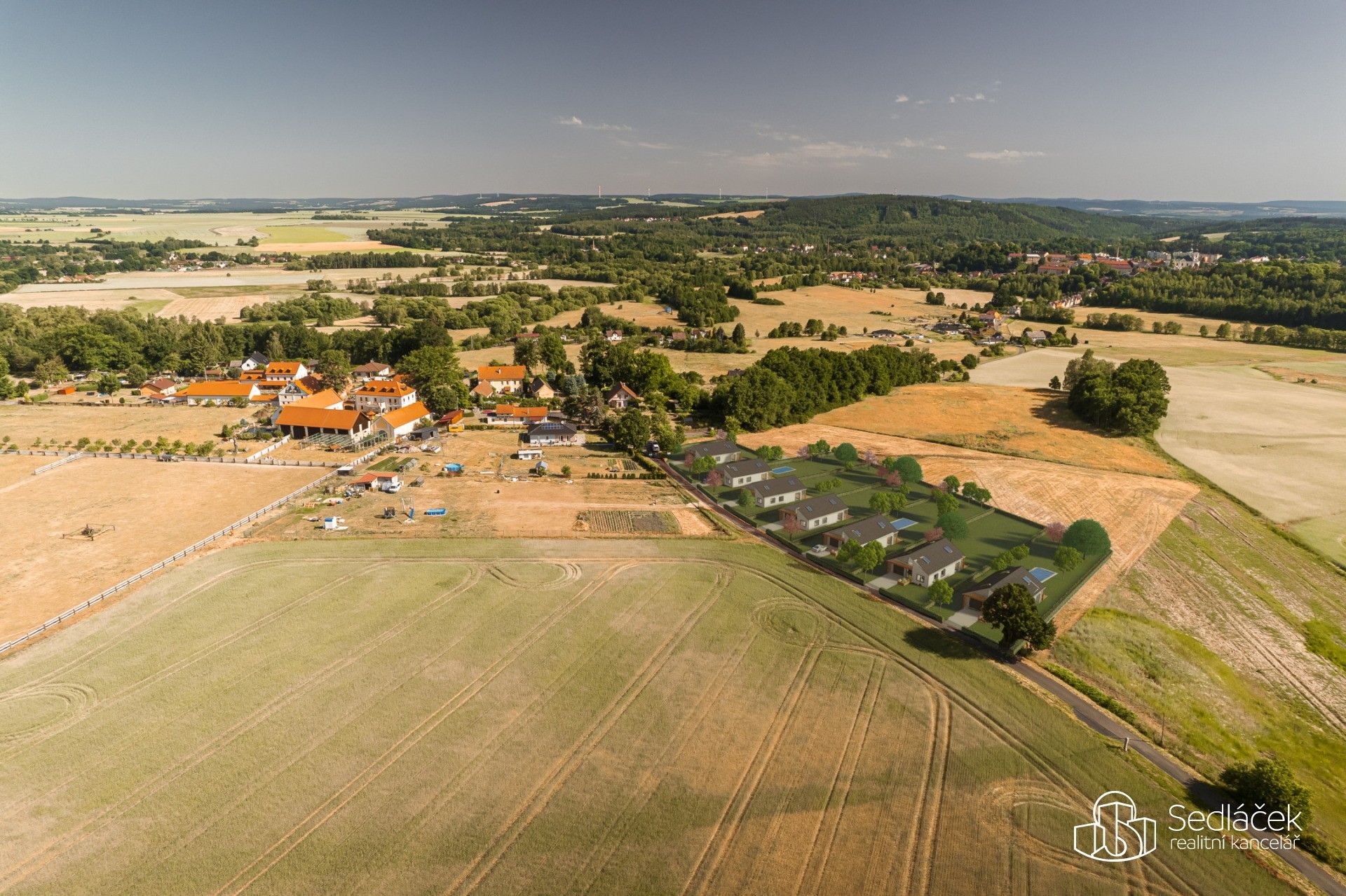 Prodej pozemek pro bydlení - Dobroše, Odrava, 1 271 m²