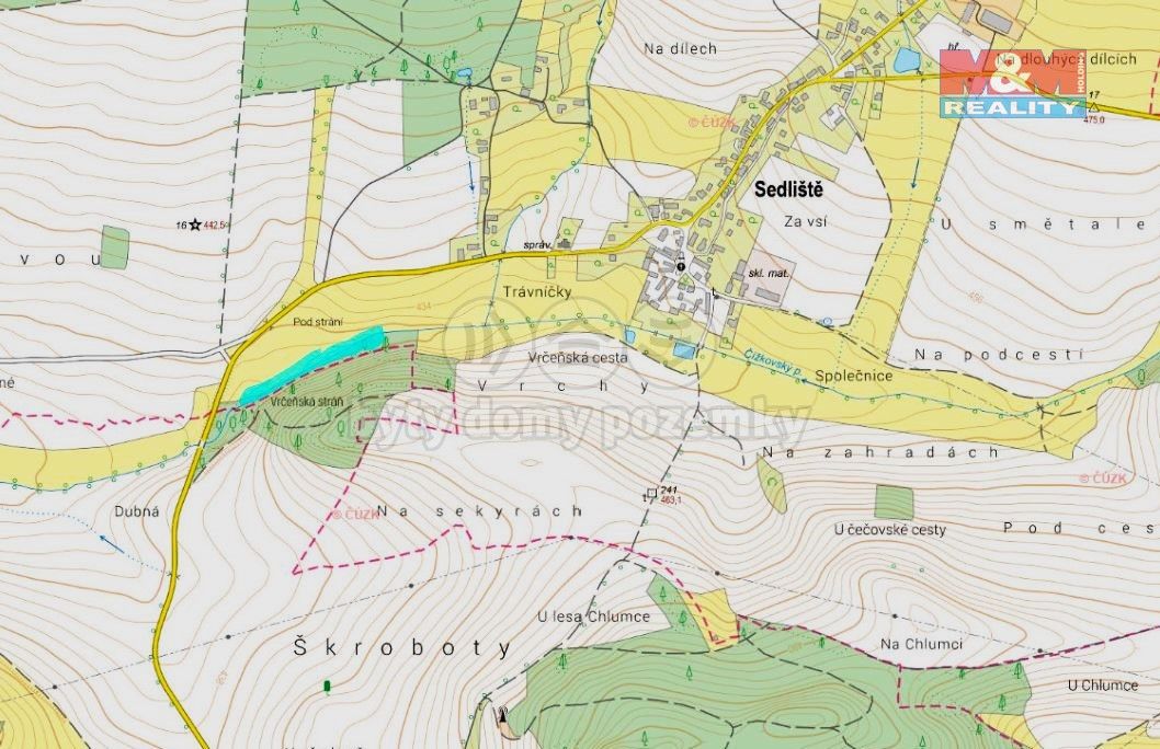 Prodej louka - Nepomuk, 335 01, 8 352 m²