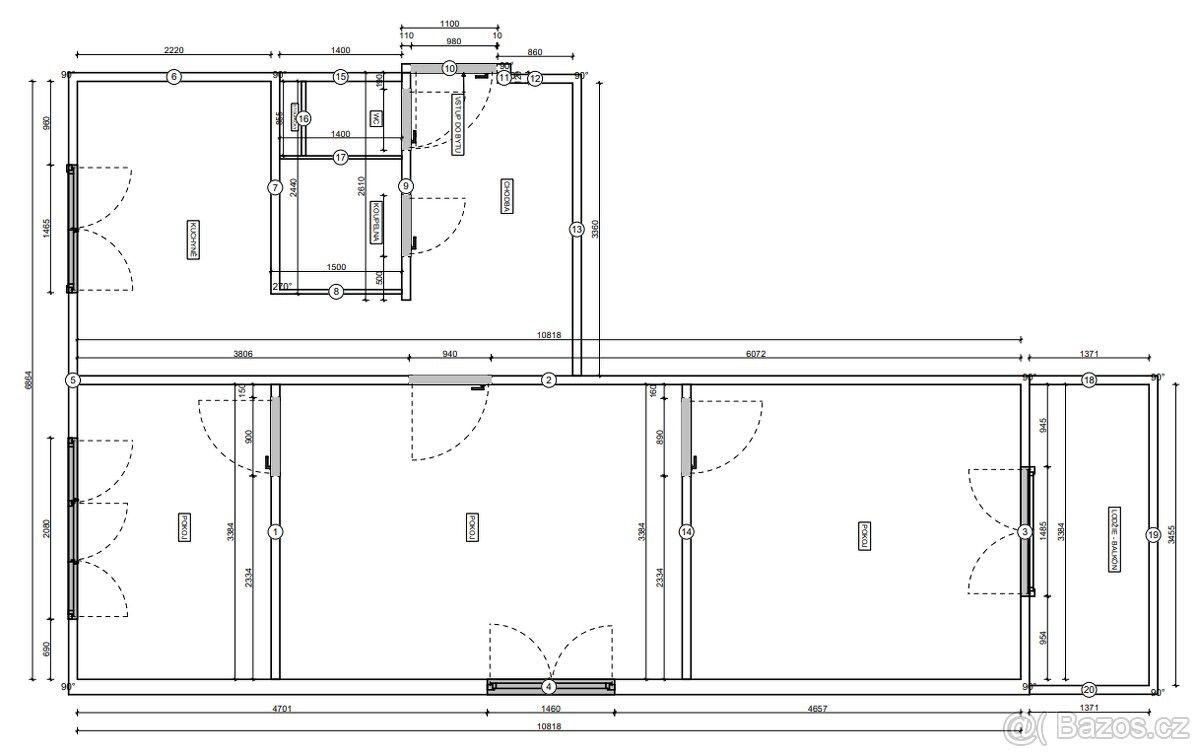 3+1, Karviná, 734 01, 56 m²