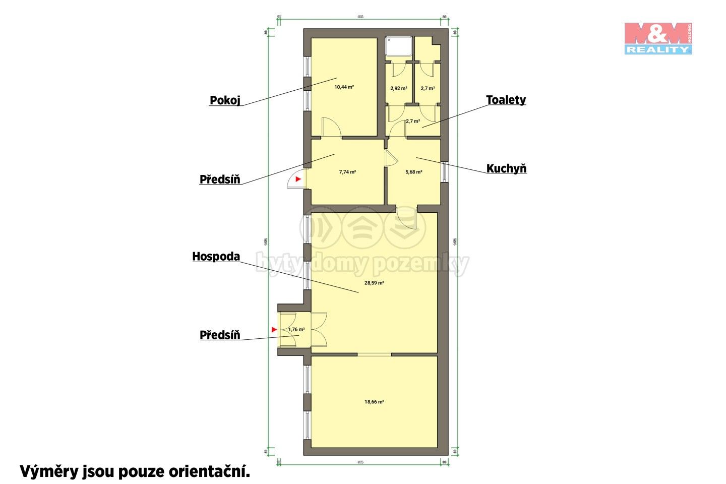 Prodej obchodní prostory - Ruská, Mariánské Lázně, 143 m²