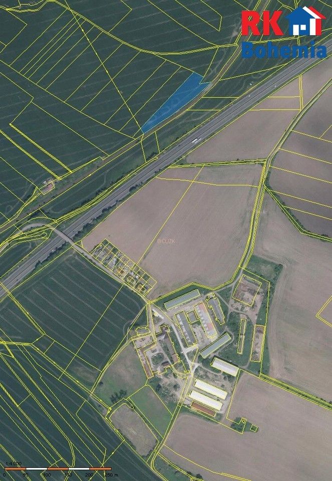 Zemědělské pozemky, Hoškovice, Mnichovo Hradiště, 1 543 m²