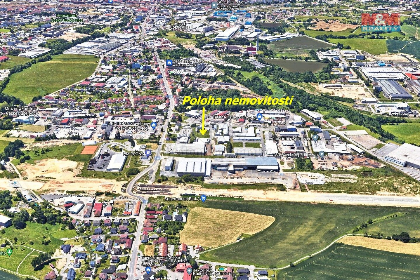 Výrobní prostory, Rudolfovská tř., České Budějovice, 529 m²