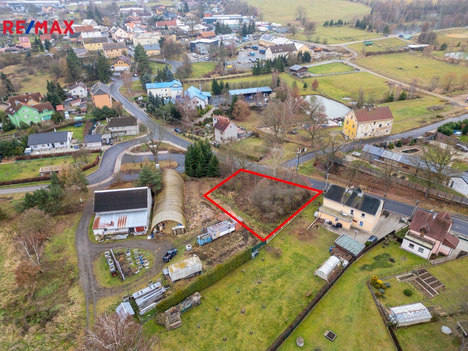 Pozemky pro bydlení, Jenišov, 803 m²