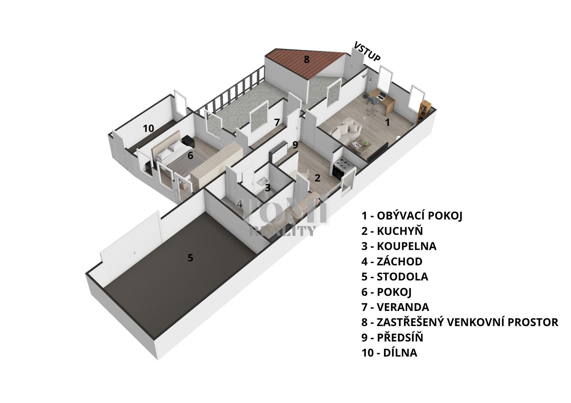 Prodej chalupa - Novičí, Letovice, 95 m²