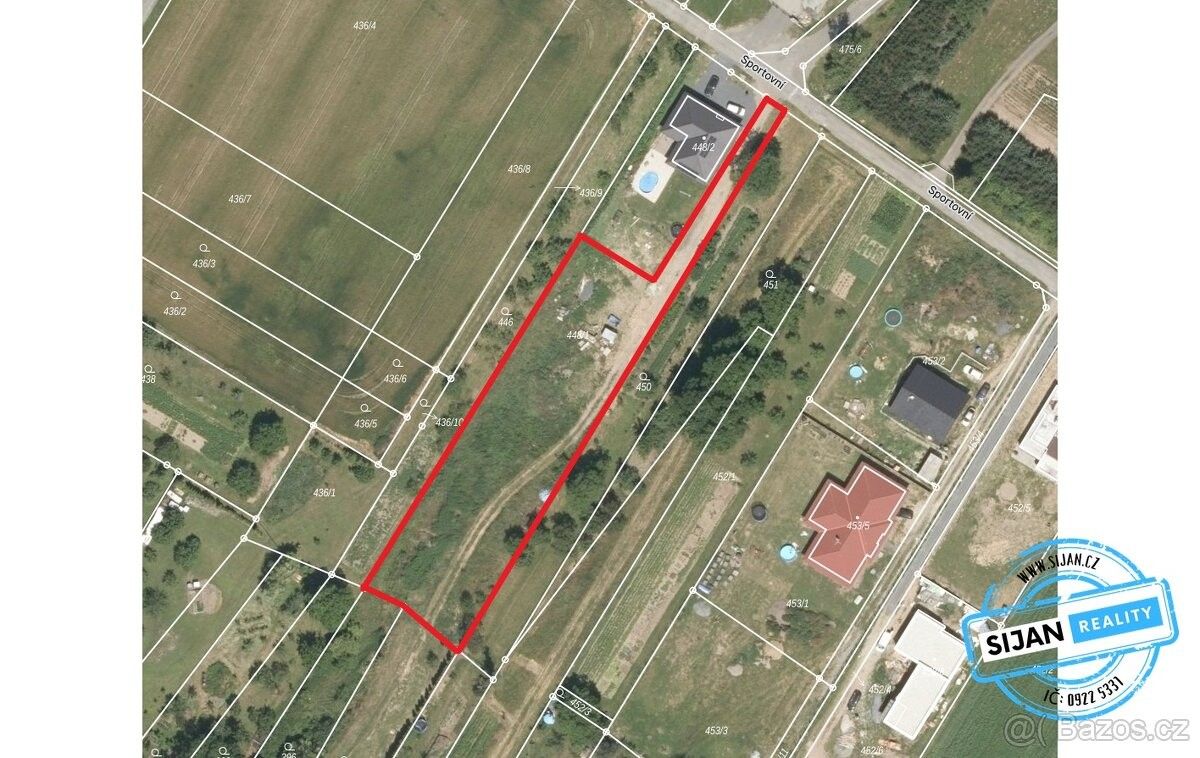 Prodej pozemek pro bydlení - Radslavice, 751 11, 2 702 m²