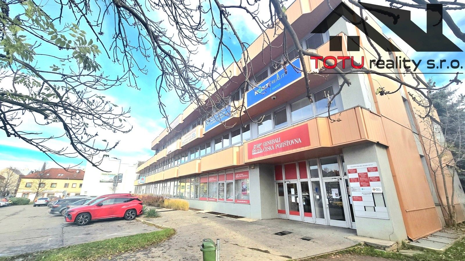 Kanceláře, Palackého třída, Chrudim, 18 m²