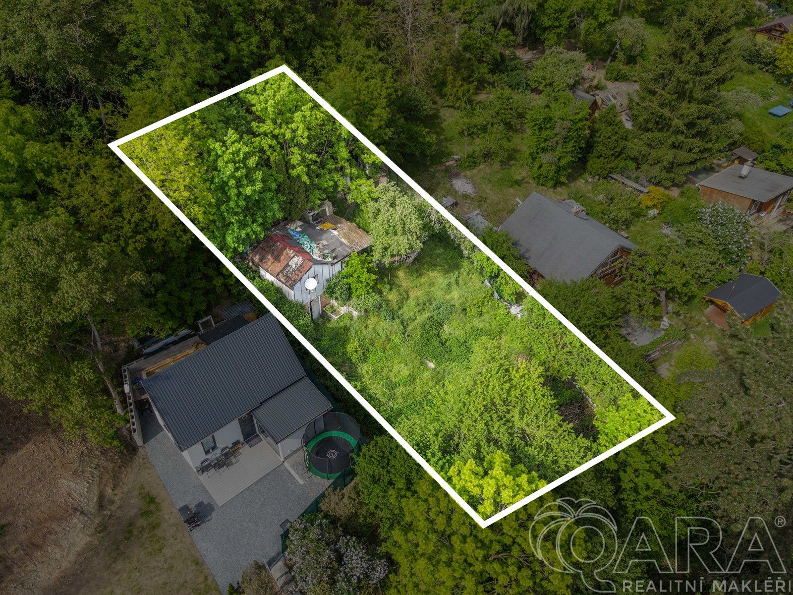 Pozemky pro bydlení, Višňovka, Praha, 649 m²