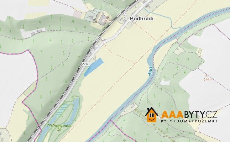 Louky, Podhradí, Bakov nad Jizerou, 4 707 m²