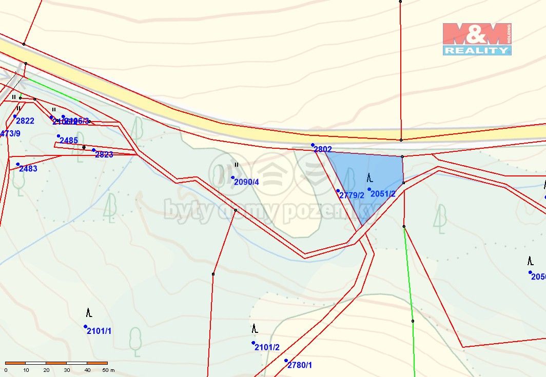 Louky, Valkeřice, 407 24, 4 462 m²