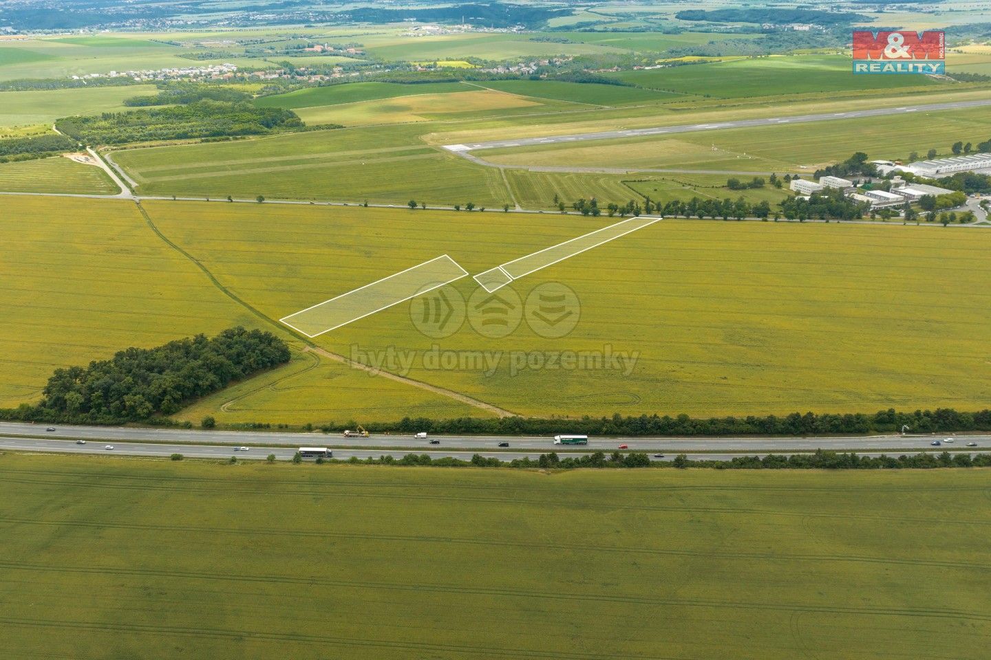 Prodej komerční pozemek - Odolena Voda, 3 000 m²