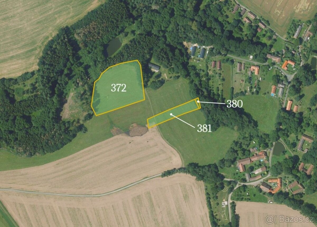 Zemědělské pozemky, Humpolec, 396 01, 12 944 m²