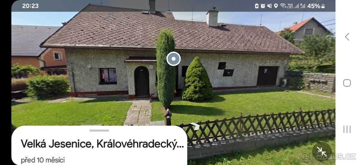 Rodinné domy, Velká Jesenice, 552 24