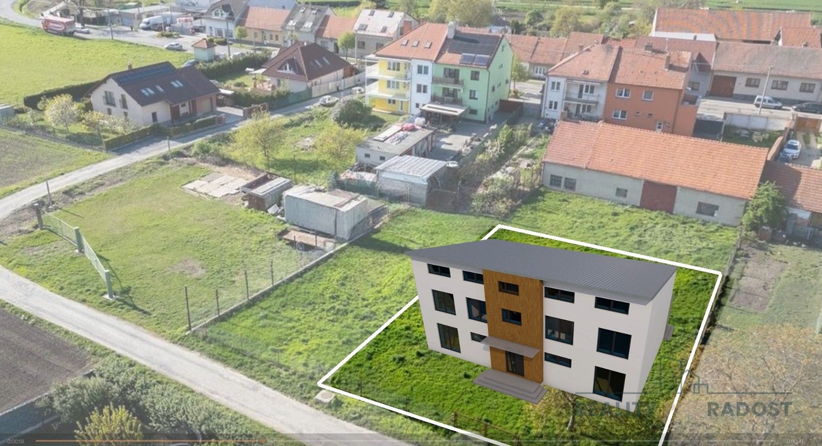 Prodej pozemek pro bydlení - Chrlice, Brno, 575 m²