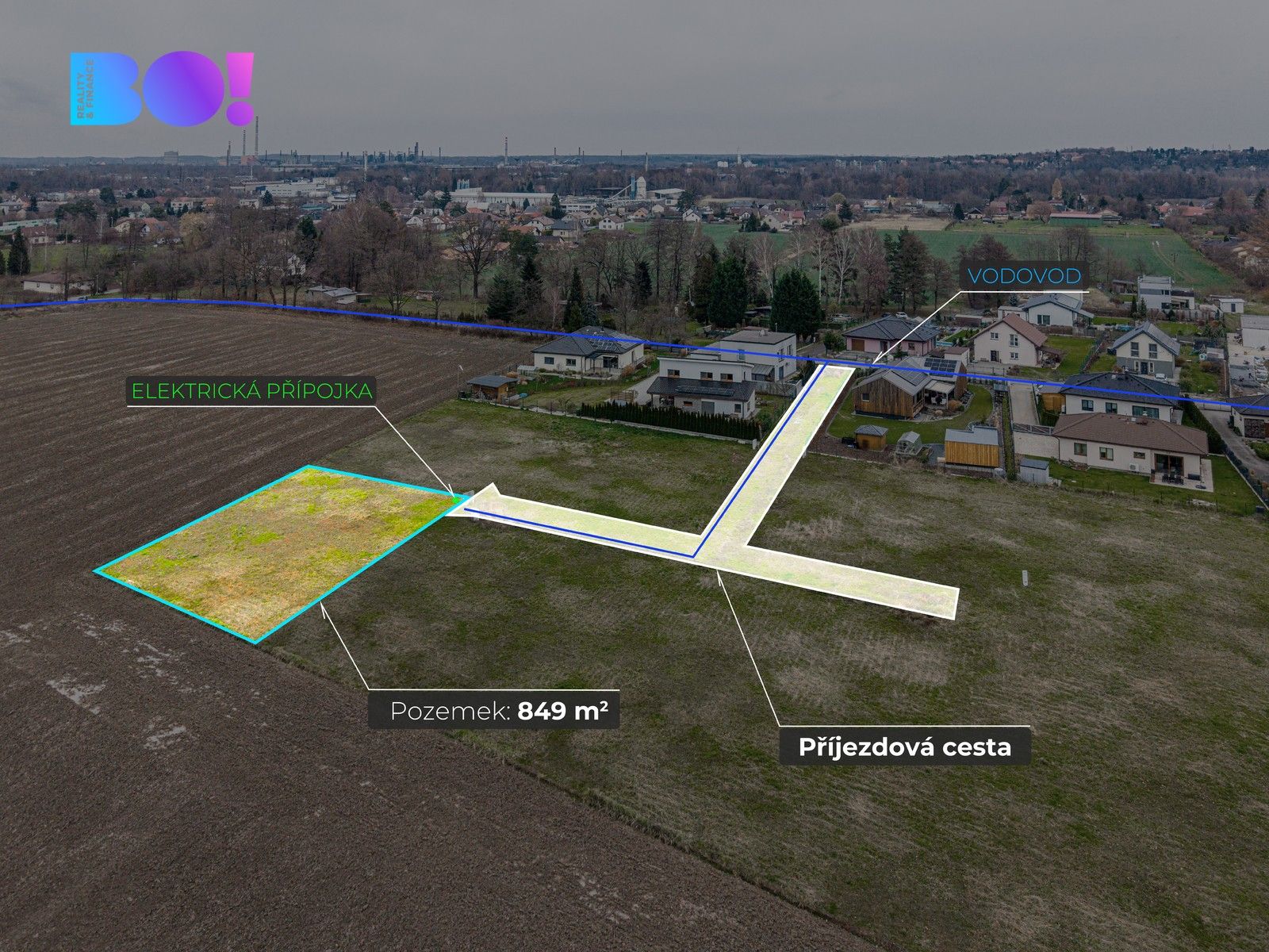 Pozemky pro bydlení, Ostrava, 1 m²