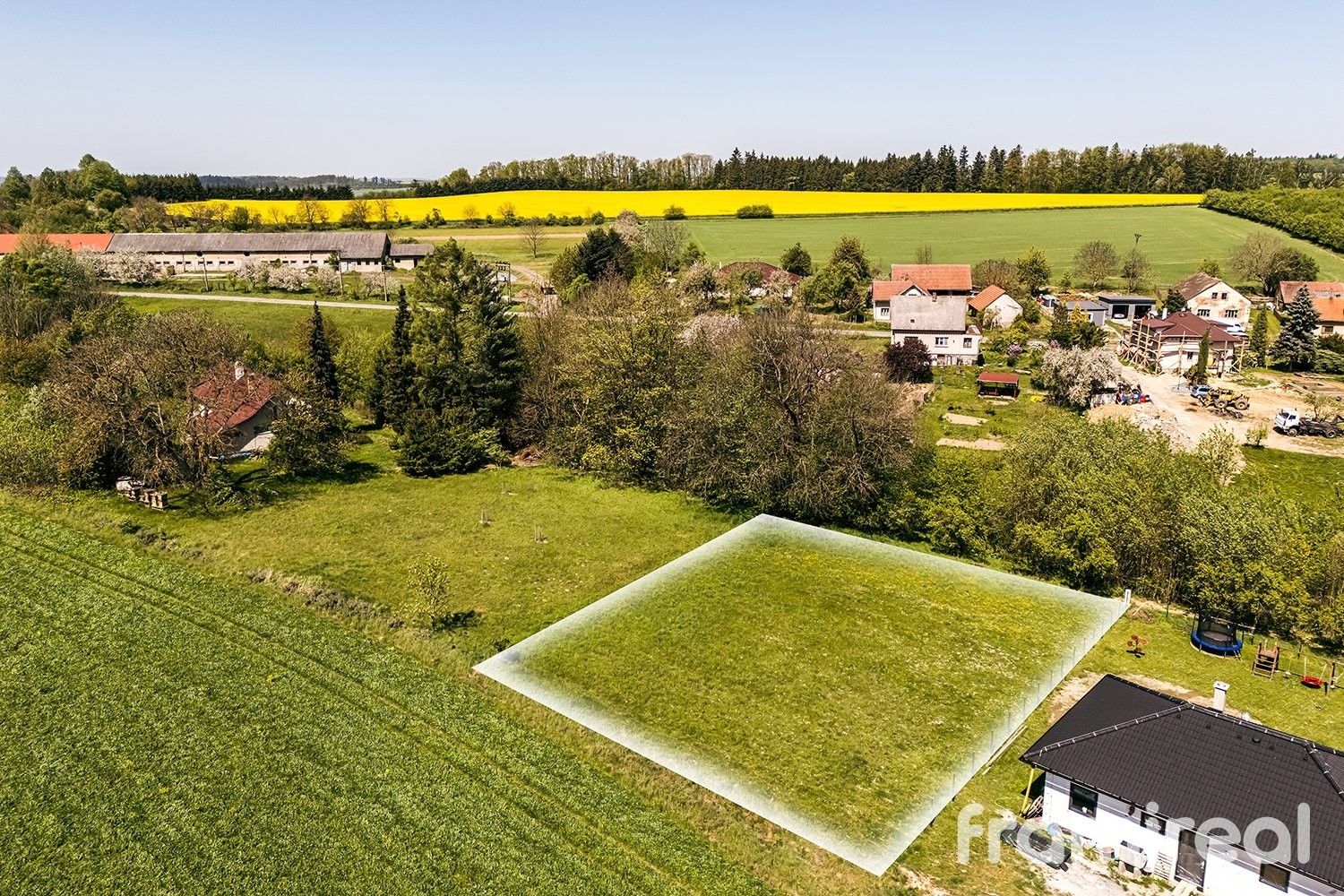 Prodej pozemek pro bydlení - Řendějov, 1 291 m²