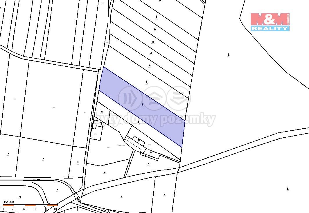 Prodej les - Bernartice u Milevska, 398 43, 7 675 m²