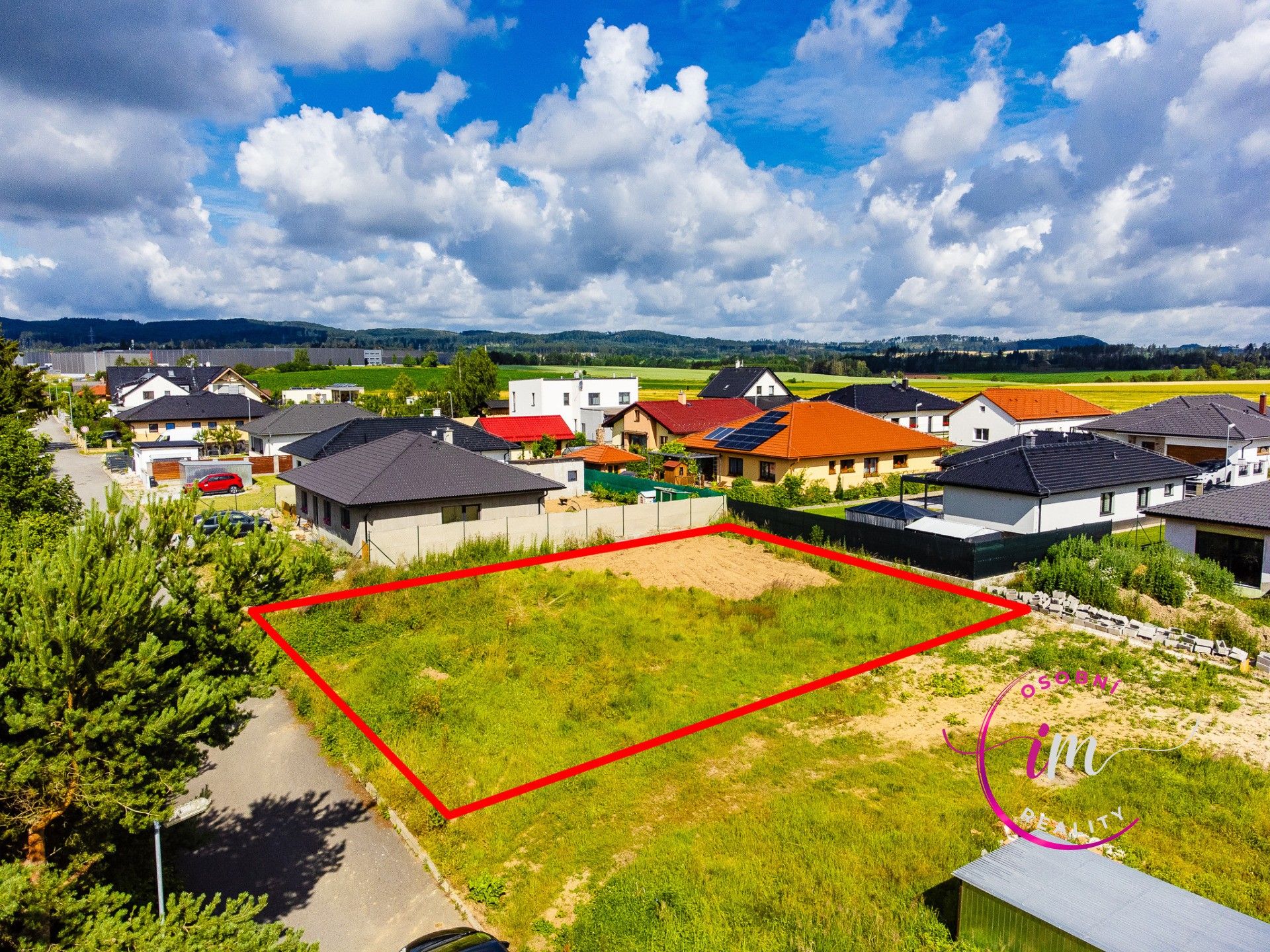 Prodej pozemek pro bydlení - Střítež, 585 m²