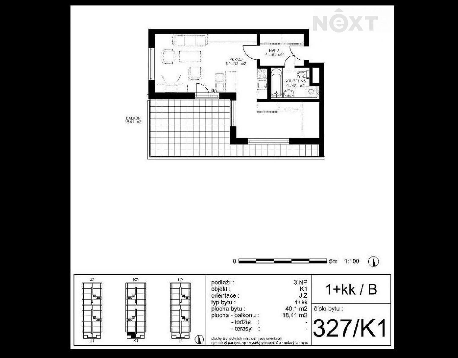 Pronájem byt 1+kk - Zakšínská, Praha, 58 m²