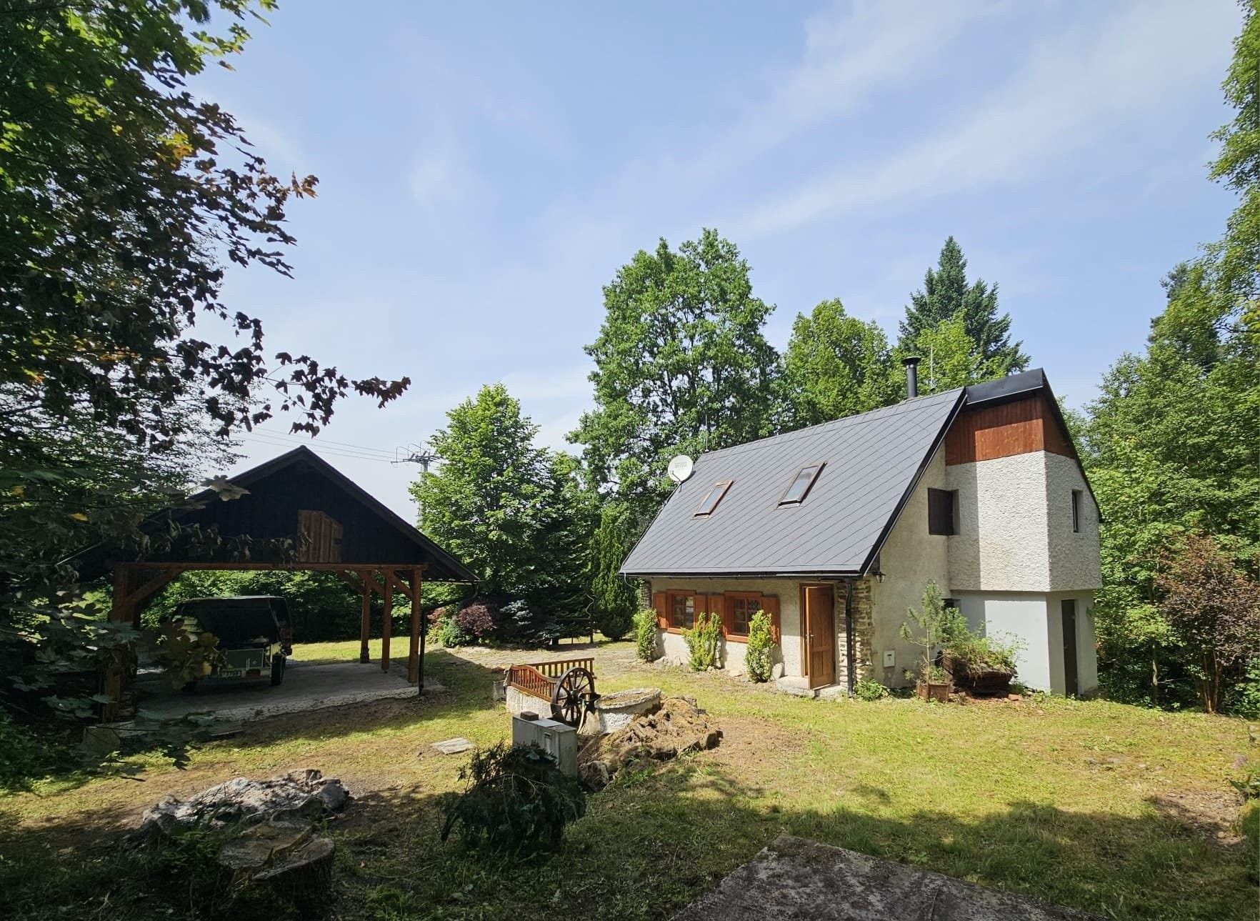Prodej chata - Annín, Dlouhá Ves, 80 m²