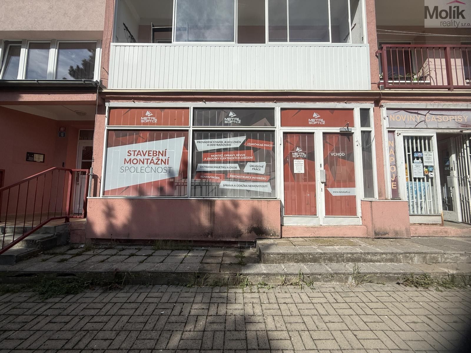 Pronájem obchodní prostory - Most, 75 m²