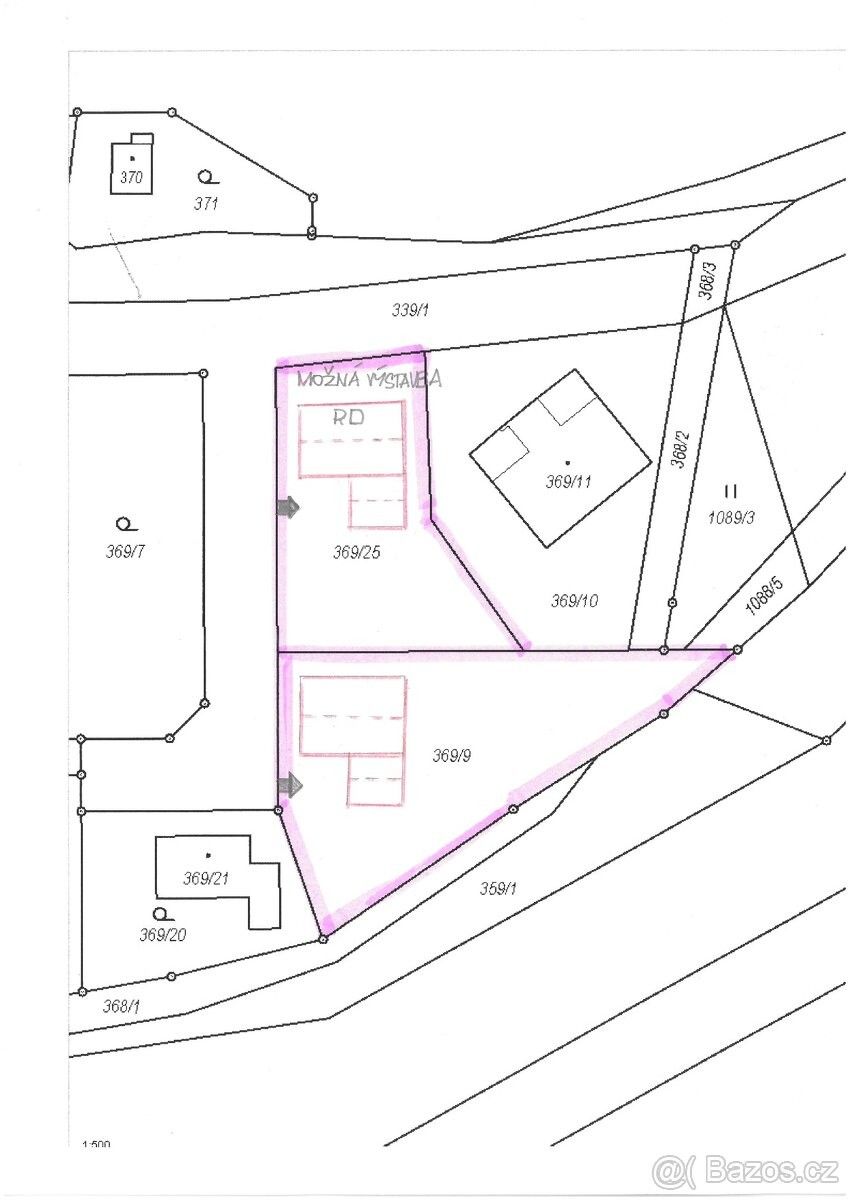 Pozemky pro bydlení, Dolany u Olomouce, 783 16, 779 m²