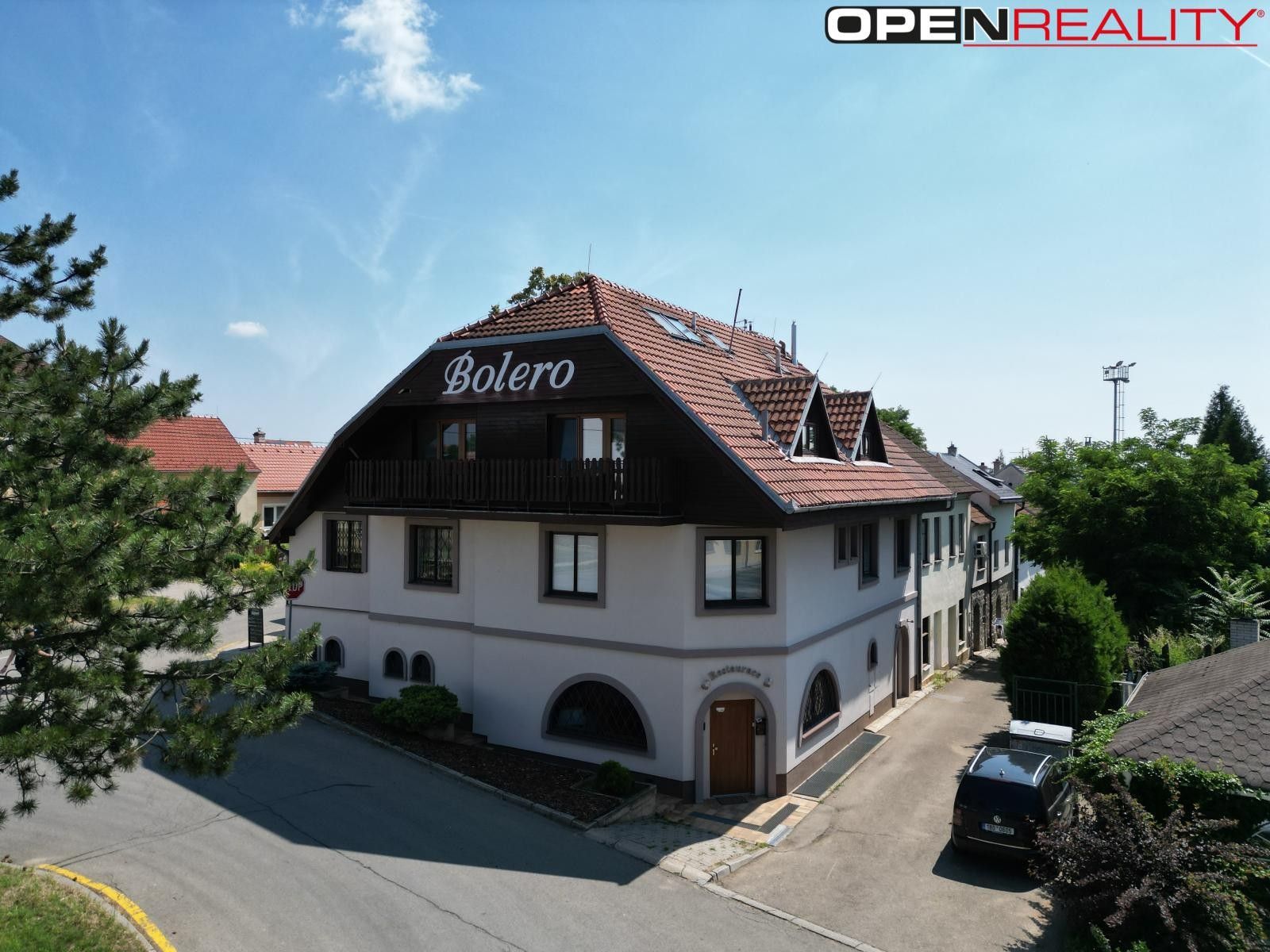 Restaurace, U Dráhy, Moravská Nová Ves, 607 m²