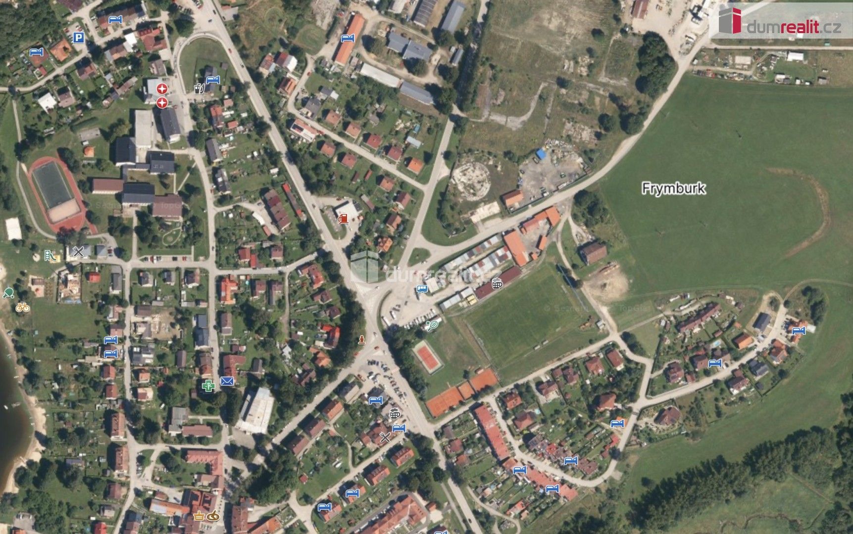 Pronájem garáž - Frymburk, 21 m²