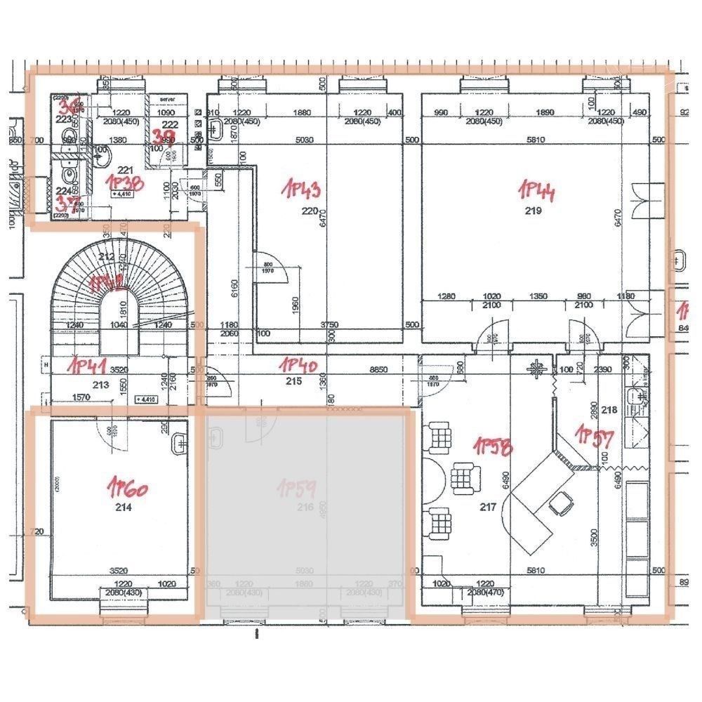 Pronájem kancelář - Janská, Opava, 231 m²