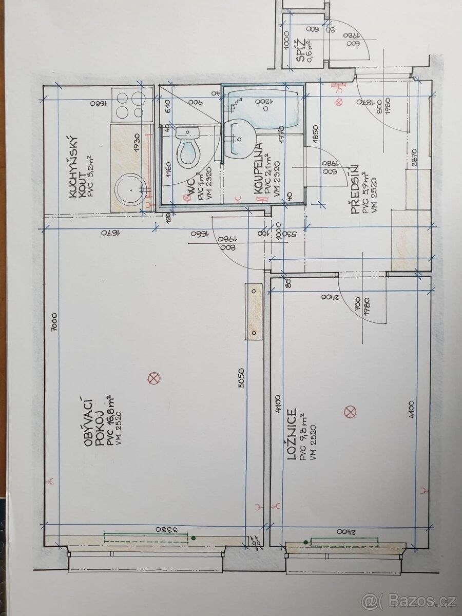 2+kk, Litoměřice, 412 01, 40 m²