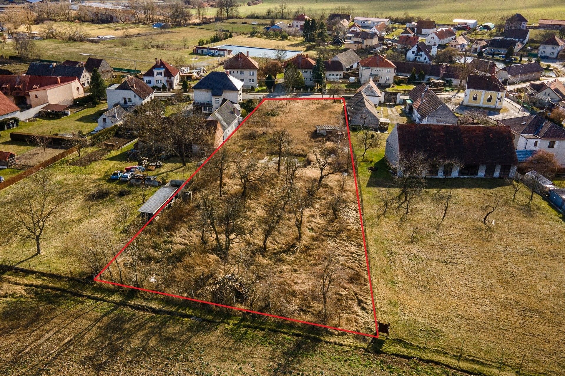 Prodej pozemek pro bydlení - Skočice, Přeštice, 3 372 m²