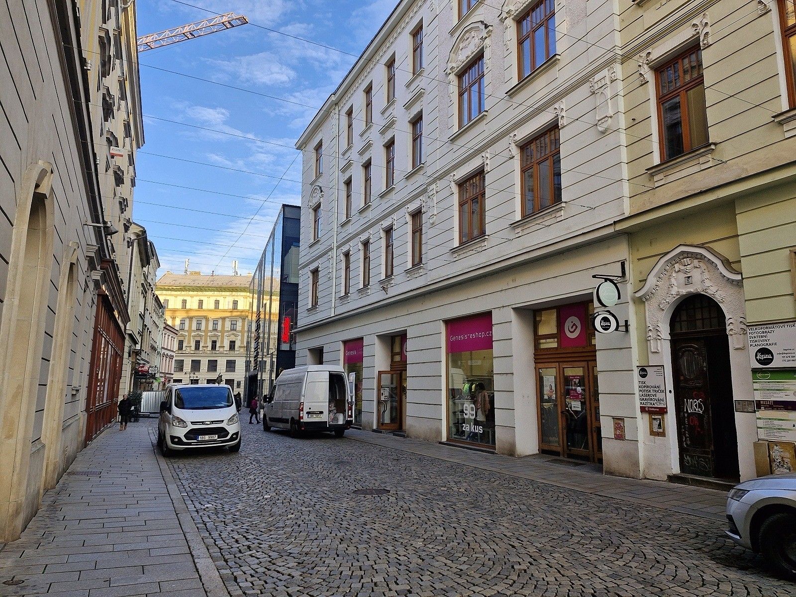 Obchodní prostory, 28. října, Olomouc, 286 m²