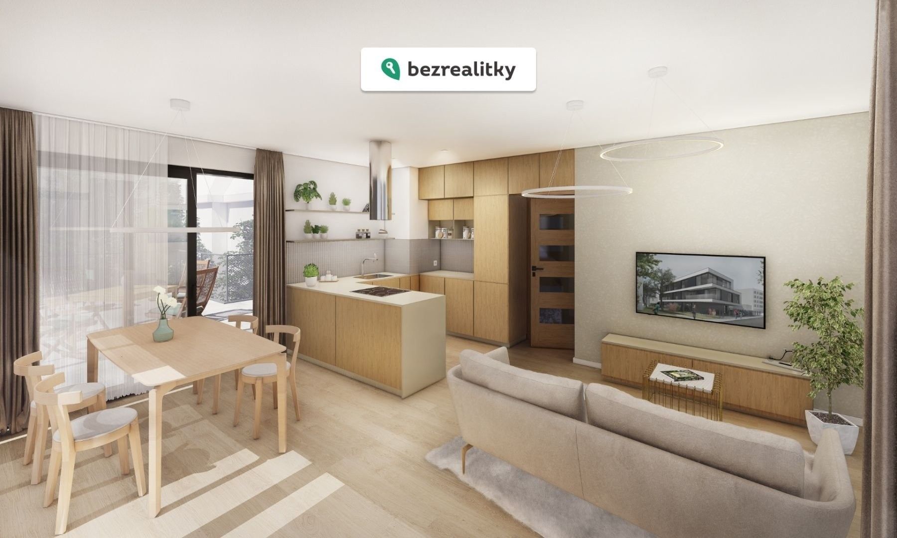 2+kk, Na Cikorce, Praha, 47 m²