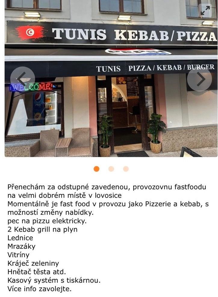 Prodej restaurace - Lovosice, 410 02