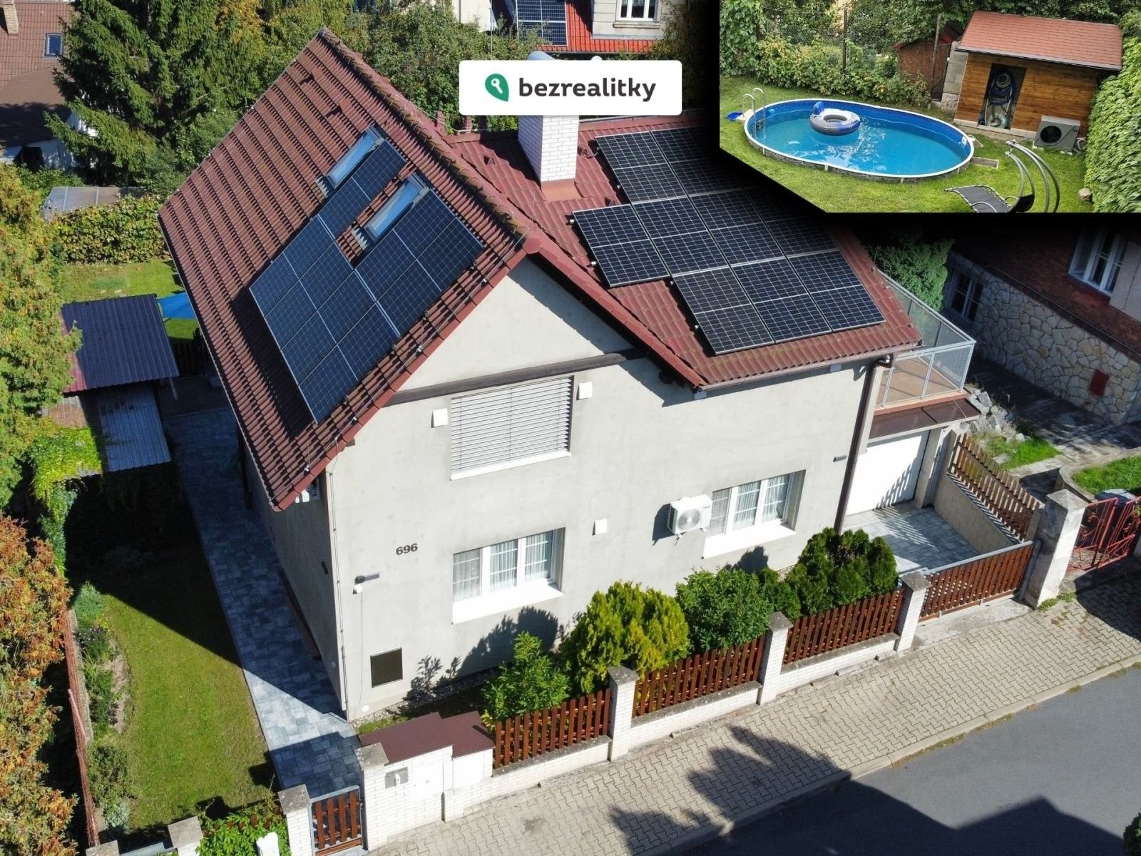 Rodinné domy, V Kopci, Mělník, 202 m²