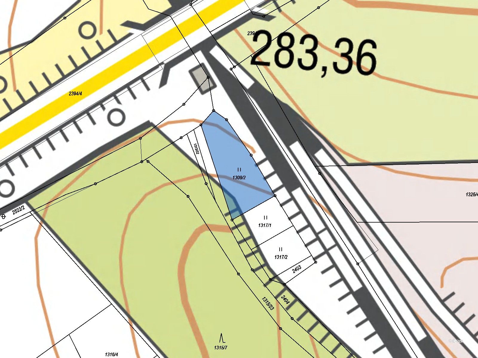 Prodej louka - Hranice, 732 m²