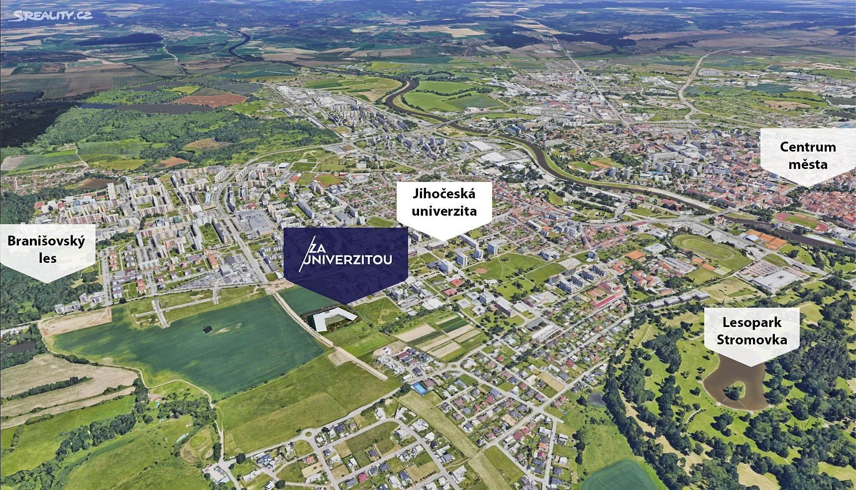 2+kk, Na Stráňce, České Budějovice, 67 m²