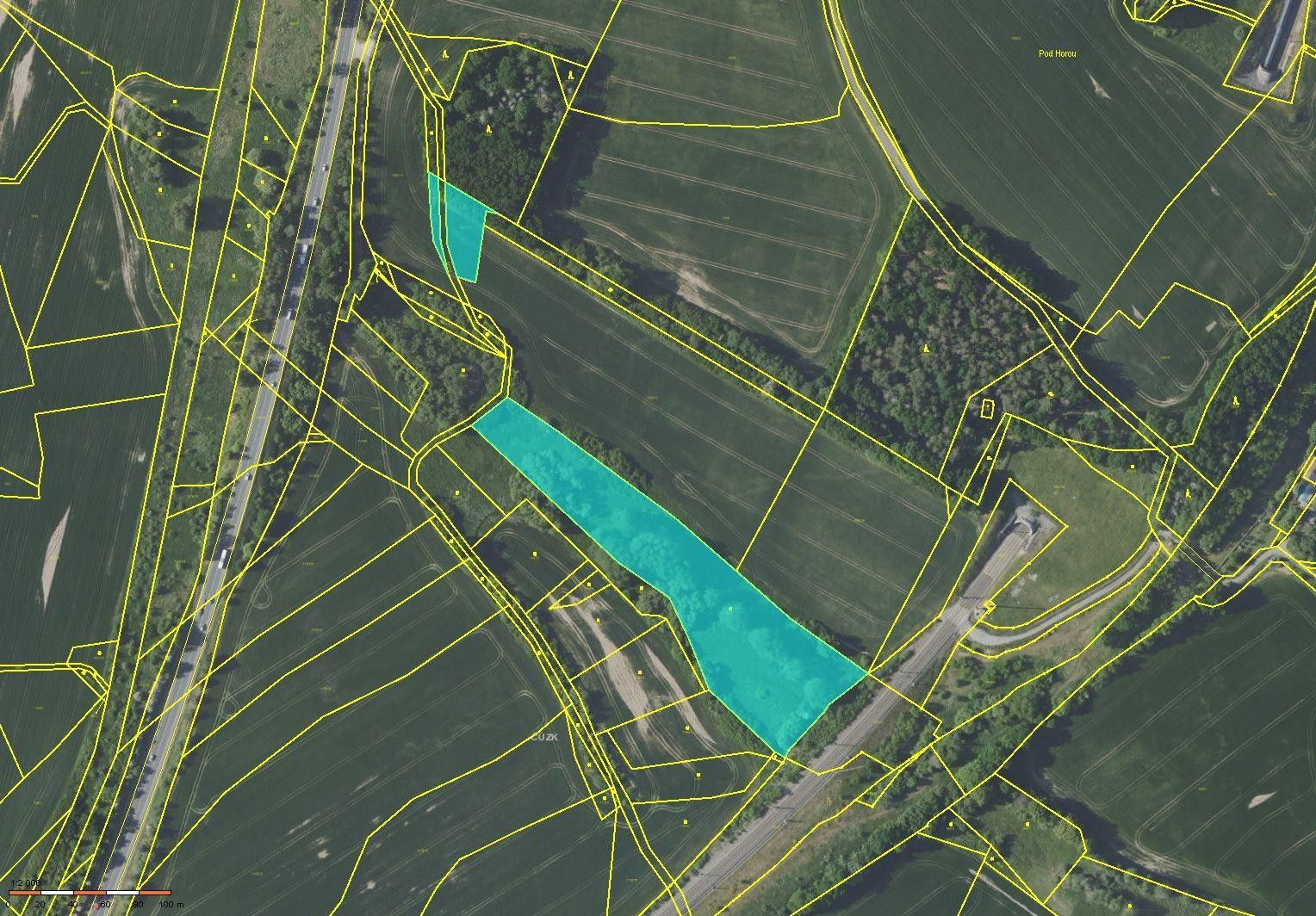 Zemědělské pozemky, Petrovice, Bystřice, 18 096 m²