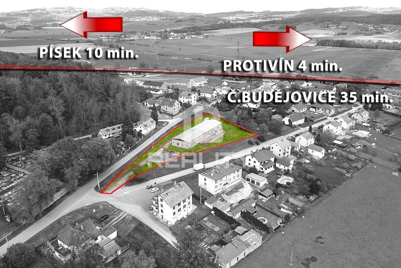 Prodej výrobní prostory - Myšenec, Protivín, 583 m²