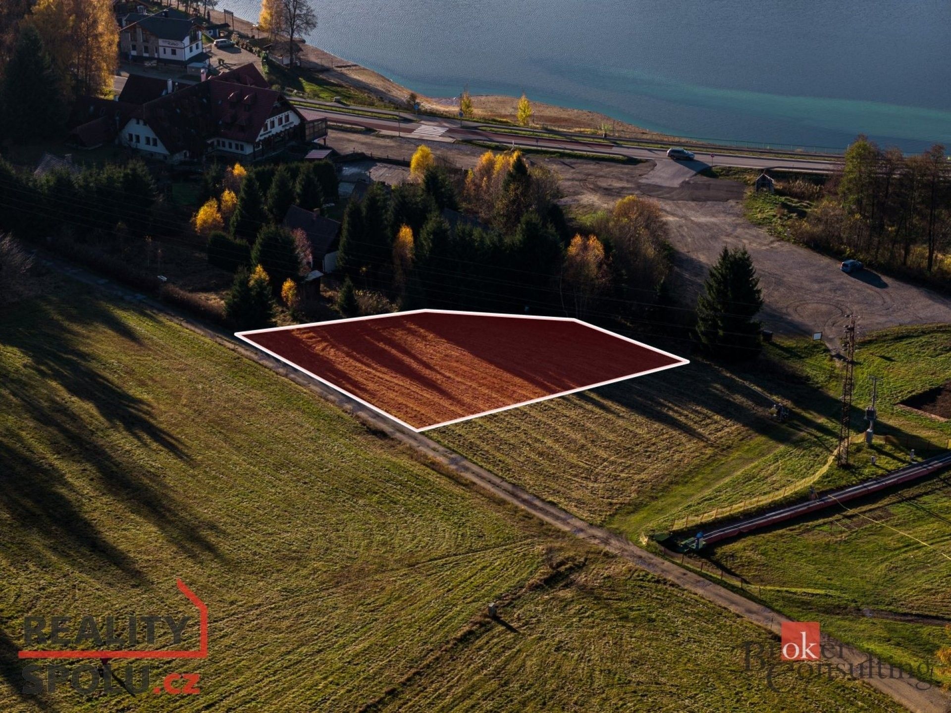 Komerční pozemky, Frymburk, 1 378 m²