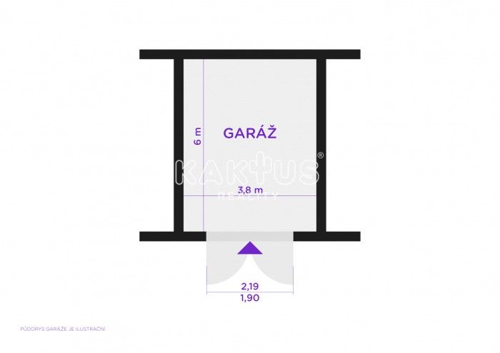 Prodej garáž - Petra Karla, Ostrava, 25 m²